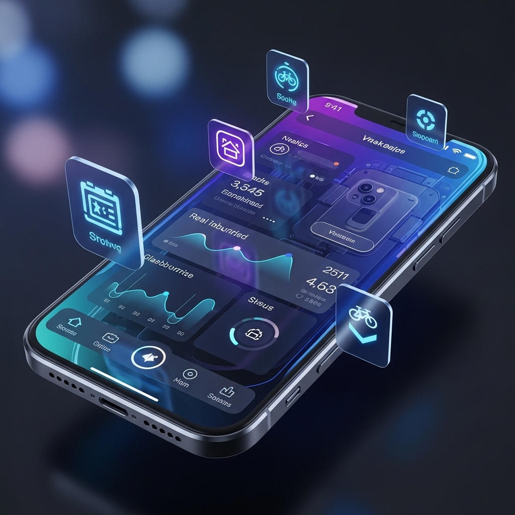 Clean, intuitive mobile interface